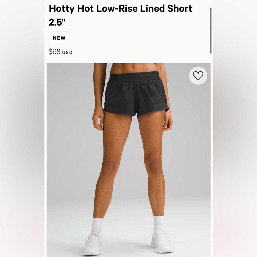 Lululemon Hotty Hot Shorts